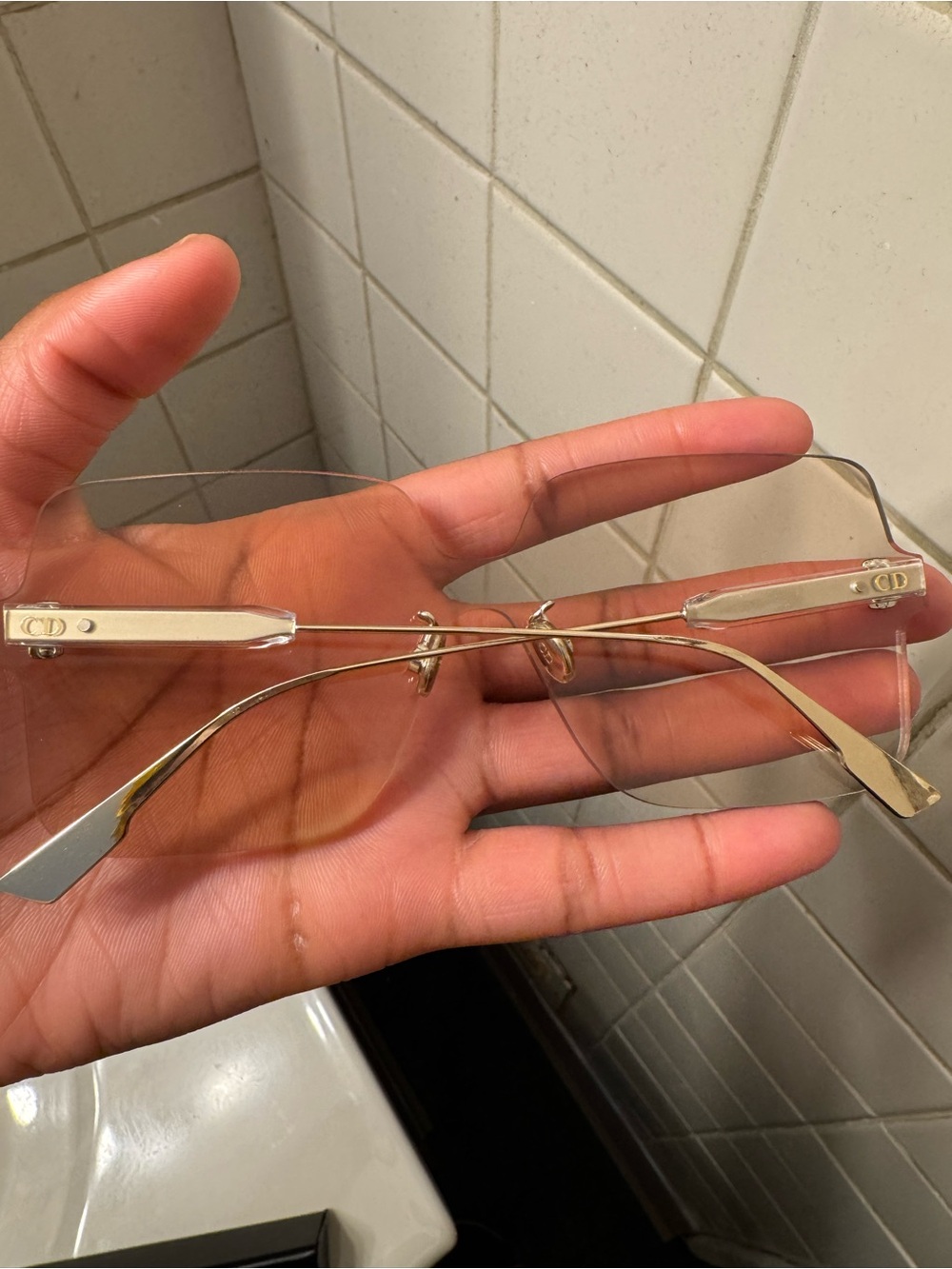 Dior Rimless Sunglasses - Picture 2 of 7